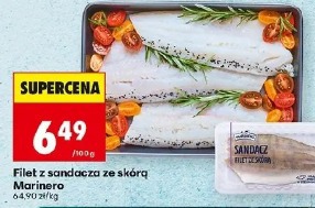 Filet z sandacza ze skórą Marinero