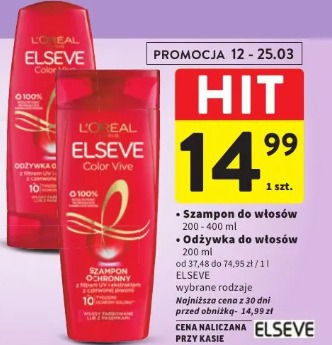 Szampon do włosów Elseve