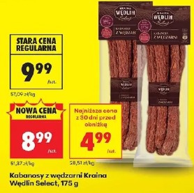 Kabanosy z wędzarni Kraina Wędlin Select