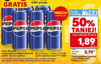 Pepsi, Mirinda, Mountain Dew, 7up Napój gazowany