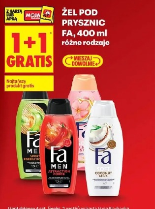 Żel pod prysznic Fa