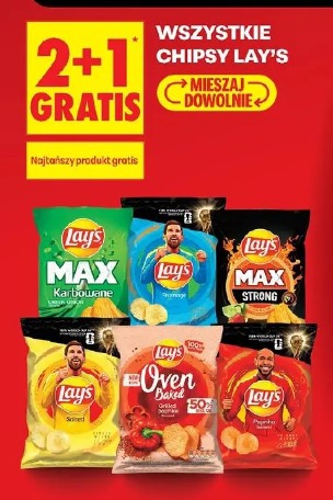 Wszystkie chipsy Lay's