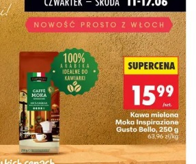 Kawa mielona Moka Inspirazione Gusto Bello