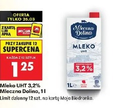 Mleko UHT 3,2% Mleczna Dolina