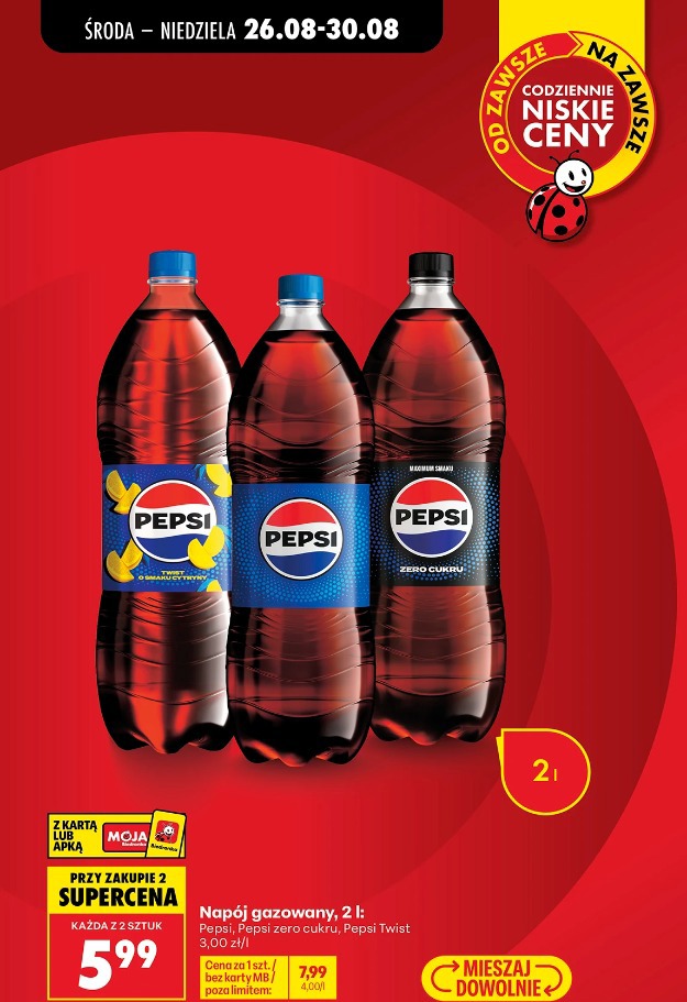 Pepsi napój gazowany