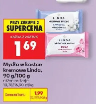 Mydło w kostce kremowe Linda