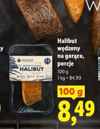 Halibut wędzony na gorąco, porcje SEAMOR