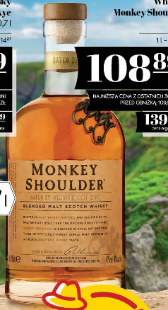 Whisky Monkey Shoulder