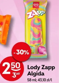 Lody Zapp Algida