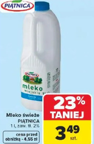 Mleko świeże PIĄTNICA