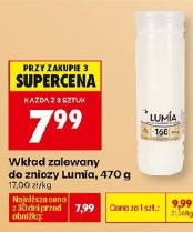 Wkład zalewany do zniczy Lumia