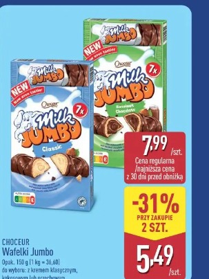 Choceur Wafelki Jumbo