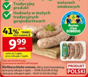 Kiełbasa biała surowa