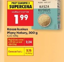 Kasza kuskus Plony Natury