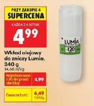 Wkład olejowy do zniczy Lumia