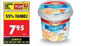 Twaróg sernikowy Président