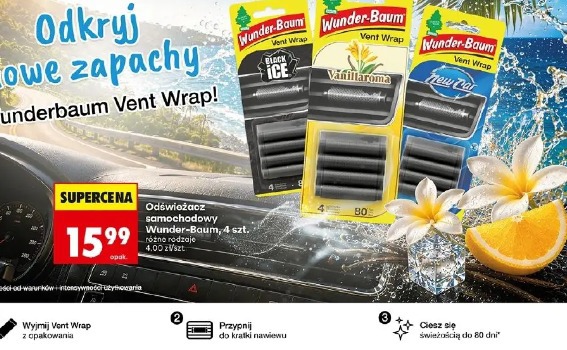 Wunder-Baum Vent Wrap odświeżacz samochodowy