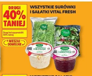 Wszystkie surówki i sałatki Vital Fresh