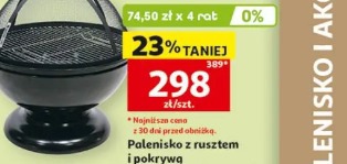 Palenisko z rusztem i pokrywą Gardenstar