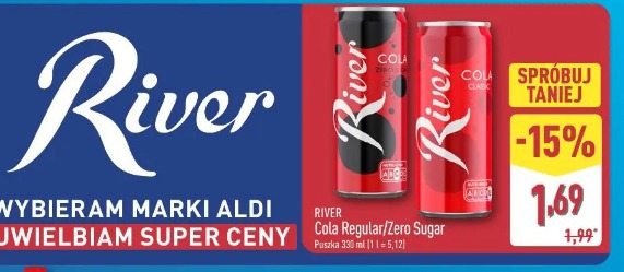 River Cola Regular/Zero Sugar