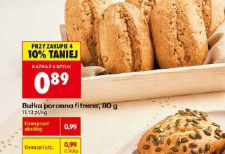 Bułka poranna fitness