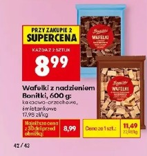Wafelki z nadzieniem Bonitki