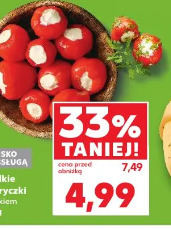 Słodkie papryczki z serkiem