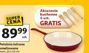 Patelnia żeliwna emaliowana