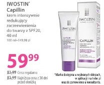 Iwostin Capillin krem intensywnie redukujący zaczerwienienia do twarzy z SPF20