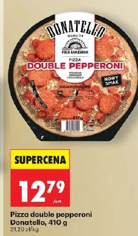 Pizza double pepperoni Donatello