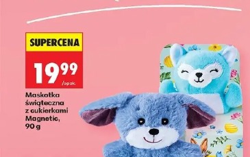 Maskotka świąteczna z cukierkami Magnetic