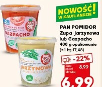 Pan Pomidor Zupa jarzynowa lub Gazpacho