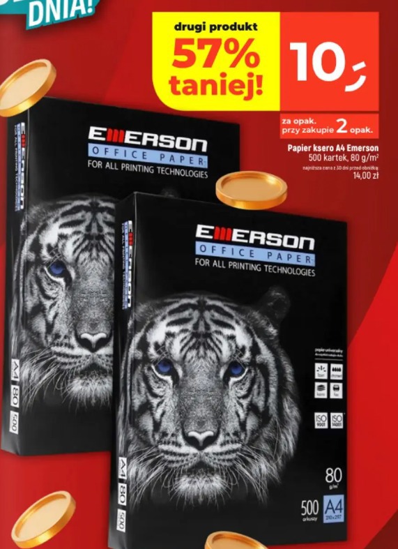 Papier ksero A4 Emerson