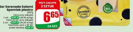 Ser Serenada Salami Spomlek plastry