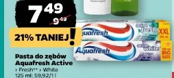 Pasta do zębów Aquafresh Active