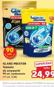 Glanz Meister Tabletki do zmywarki