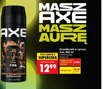 Dezodorant w sprayu Axe FIFA Dark Temptation Limited Edition