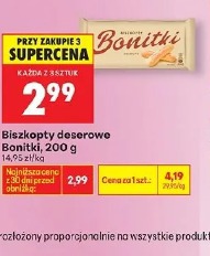 Biszkopty deserowe Bonitki