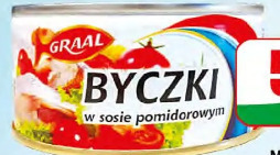 Byczki w sosie pomidorowym Graal