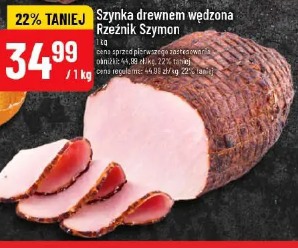 Szynka drewnem wędzona Rzeźnik Szymon