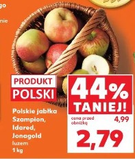 Polskie jabłka Szampion, Idared, Jonagold luzem 1 kg
