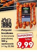 Let's BBQ Patyczki boczkowe w marynacie paprykowej