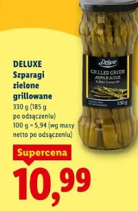 Deluxe Szparagi zielone grillowane