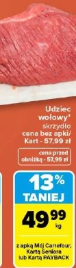 Udziec wołowy skrzydło Carrefour