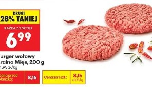 Burger wołowy Kraina Mięs