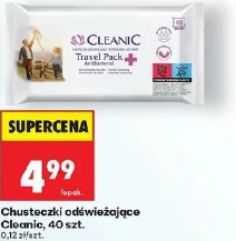 Chusteczki odświeżające Cleanic