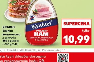 Krakus Szynka konserwowa z galaretką