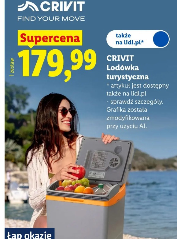 Crivit Lodówka turystyczna