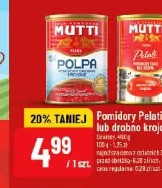 Pomidory Pelati bez skóry lub drobno krojone Mutti