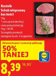 Rzeźnik Schab wieprzowy bez kości